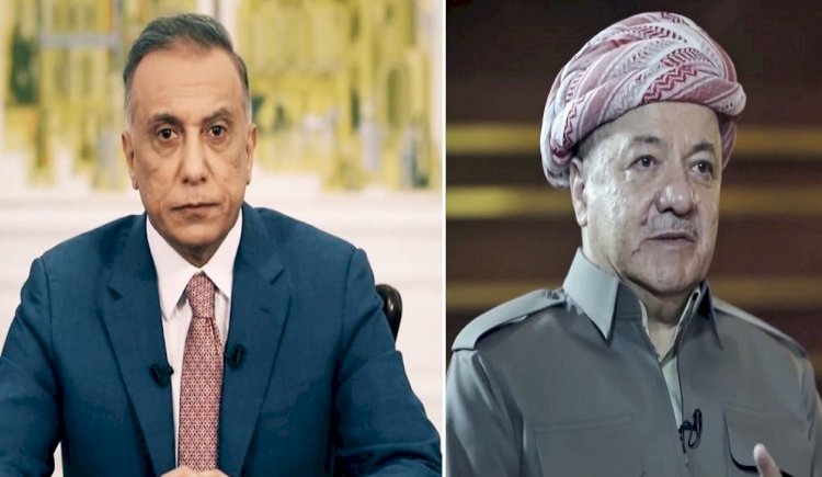 Kazimi'den Mesud Barzani’ye taziye telefonu