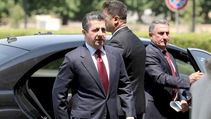 Mesrur Barzani resmi temaslar için Belçika'ya gitti