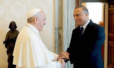 Irak Başbakanı Kazımi, Papa Francis ile bir araya geldi