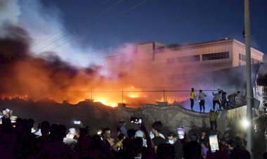 Irak'ta hastane yangınında hayatını kaybedenlerin sayısı 50'ye yükseldi
