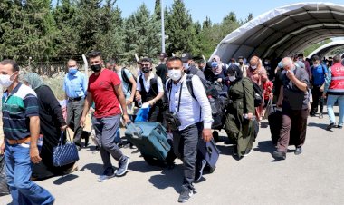 21 bin 500 Suriyeli bayram için ülkesine gitti