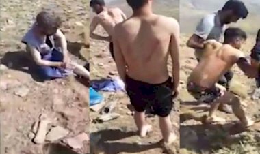 Askerler Kürt kolberleri soyup işkence etti