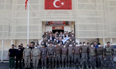 Süleyman Soylu Afrin ve Azez’de konuştu: Allah'ın bize emri var