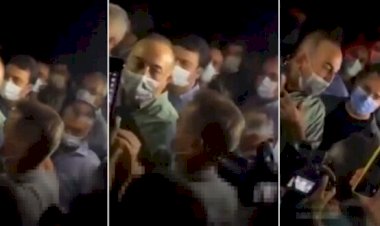 Yangın bölgesinde giden Çavuşoğlu'na sert tepki: Devletin 3 uçağı mı var?