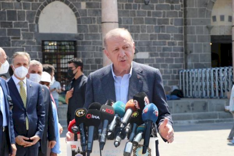 Erdoğan: Bir başka Diyarbakır inşa ediyoruz