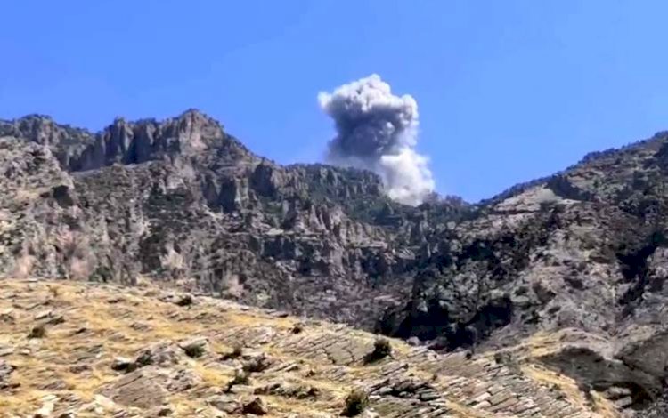 Türk savaş uçakları Şeladize kırsalını bombaladı