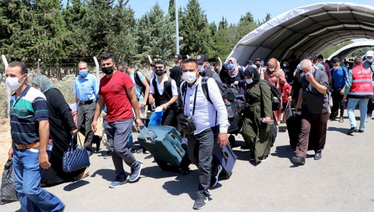21 bin 500 Suriyeli bayram için ülkesine gitti