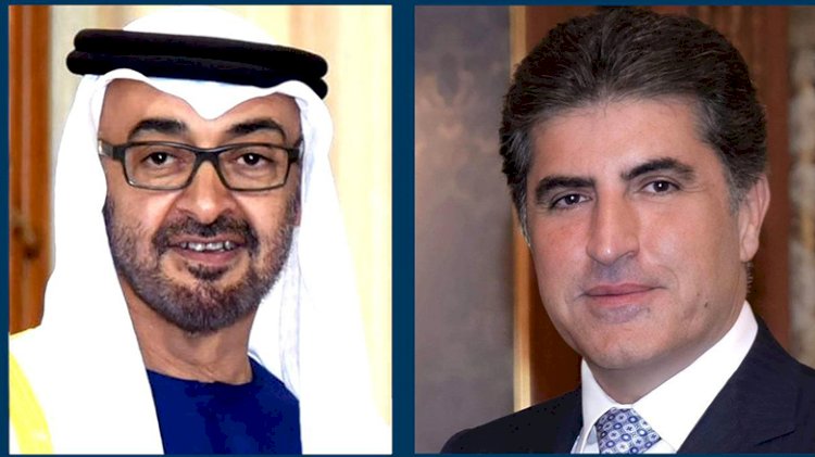 Abu Dabi Veliaht Prensi ile Neçirvan Barzani telefonda görüştü