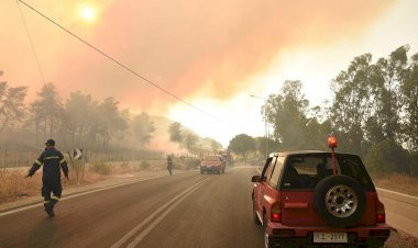 Yunanistan'da 58 noktada orman yangını çıktı, beş köy boşaltıldı