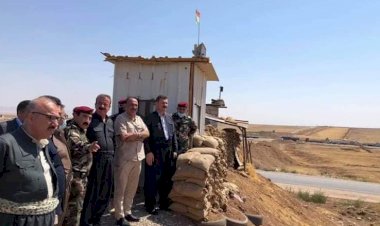 Parlamento heyetinden Peşmerge cephelerine ziyaret