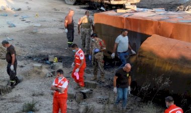 Lübnan’da akaryakıt tankeri patladı: En az 20 ölü, 79 yaralı