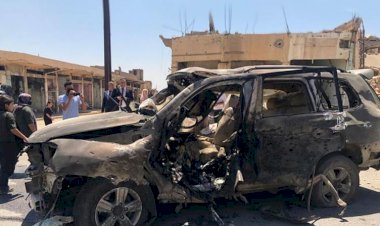 Türk savaş uçağı Şengal’de bir aracı hedef aldı