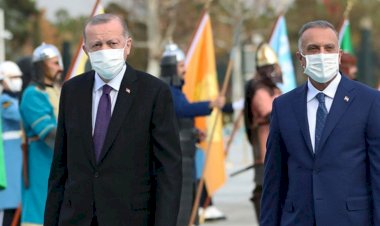 Erdoğan ve Kazımi Şengal saldırısını görüştü