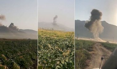 Süleymaniye'nin Pencwin ilçesine bağlı köylere hava saldırısı