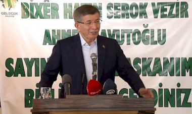 Davutoğlu: Gençlerin yeri dağlar değil, Meclis'tir