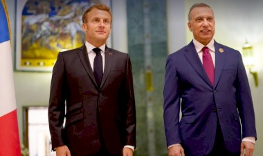 Fransa Cumhurbaşkanı Macron Bağdat’ta