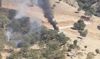 Türk savaş uçakları Kandil’de bir aracı hedef aldı!