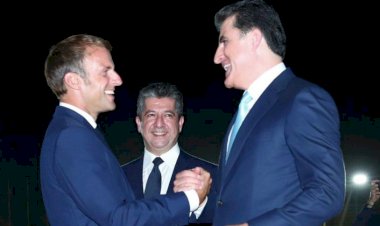 Macron, Neçirvan Barzani’nin twittini alıntıladı