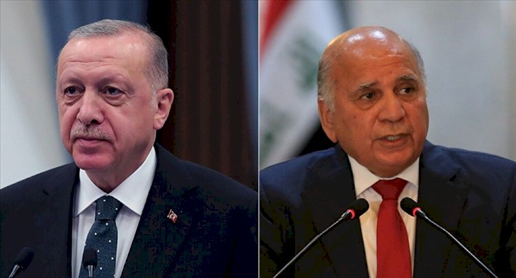 Erdoğan, Irak Dışişleri Bakanı Hüseyin ile görüştü