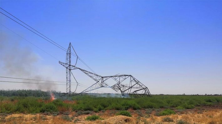 IŞİD Kerkük’te elektrik hattına saldırı