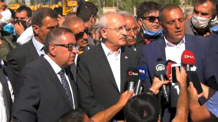 Kılıçdaroğlu, Van’da selden etkilenen Xaşkan köyünü ziyaret etti