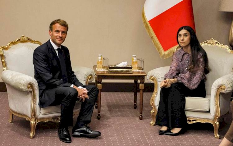 Macron’dan Nadia Murad’a: Sizi bırakmayacağız