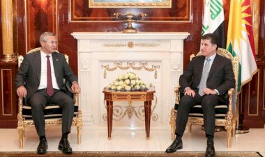 Neçirvan Barzani CHP heyetini kabul etti