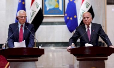 AB Yüksek Temsilcisi Borrell Irak Dışişleri Bakanı Hüseyin ile görüştü