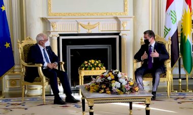 Mesrur Barzani, Josep Borrell ile bir araya geldi