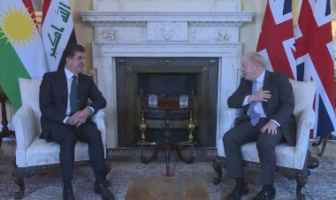 Başkan Barzani ve İngiltere Başbakanı Johnson Londra’da bir araya geldi