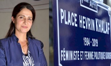 Hevrin Halef’in adı Fransa’da bir meydanda yaşayacak