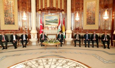 Neçirvan Barzani Türkiye Ticaret Bakanı ile bir araya geldi