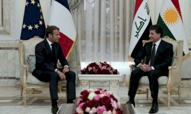 Macron'dan Neçirvan Barzani'ye teşekkür mektubu