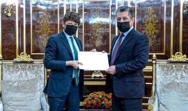 Macron’dan, Mesrur Barzaniye teşekkür mektubu