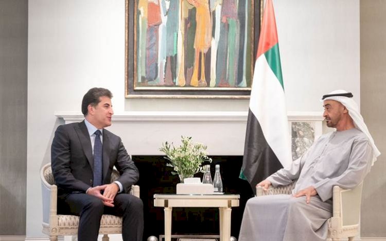 Neçirvan Barzani Londra’da Abu Dabi Veliaht Prensi el Nahyan ile görüştü