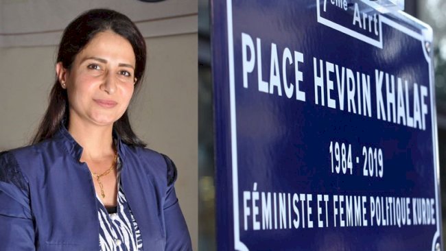 Hevrin Halef’in adı Fransa’da bir meydanda yaşayacak