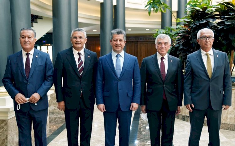 CHP'den İYİ Parti'ye Erbil ziyareti