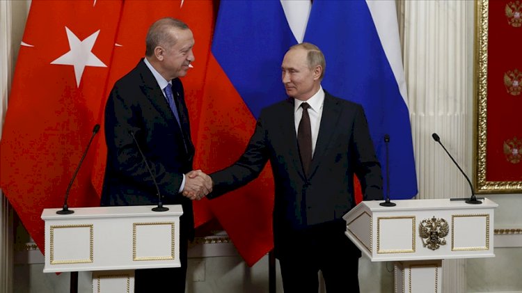 Erdoğan-Putin görüşmesi başladı