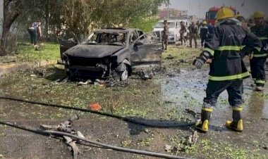 Anbar'da polis karakoluna bomba yüklü araçla saldırı