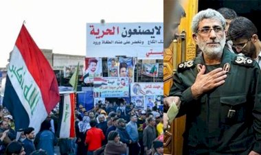 Irak’ın güneyinde İsmail Kaani’nin Bağdat ziyareti protesto edildi