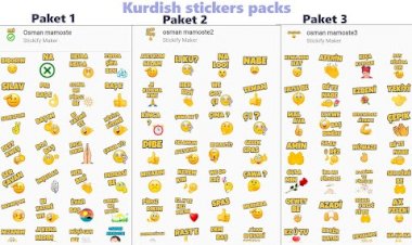 WhatsApp için ilk kez Kürtçe stickerlar hazırlandı