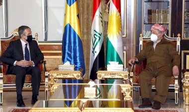 Mesud Barzani: 'İsveç her zaman Kürdistan halkının yanında oldu'