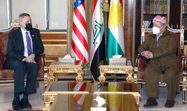 Mesud Barzani  ile ABD Büyükelçisi Irak ve Suriye’yi görüştü