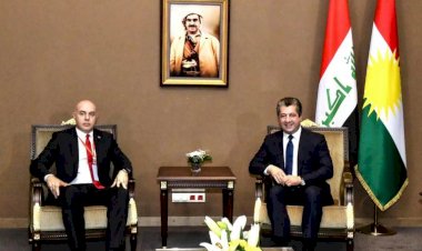 Mesrur Barzani, Türkiye’nin Bağdat Büyükelçisi'ni kabul etti