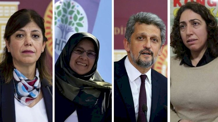 Üçü HDP'li dört vekilin dokunulmazlık dosyası Meclis'te