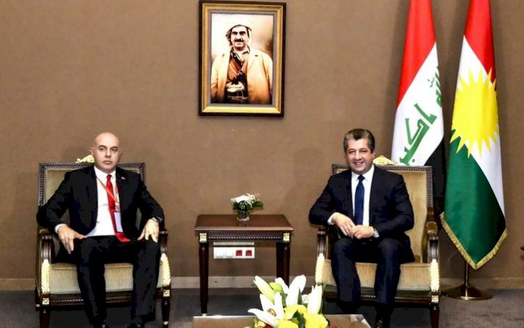 Mesrur Barzani, Türkiye’nin Bağdat Büyükelçisi'ni kabul etti
