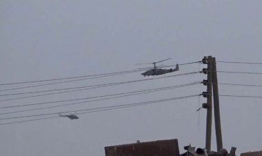 Rusya ve Suriye'den Gire Spi'de hava tatbikatı