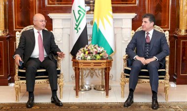 Neçirvan Barzani, Berhem Salih ile görüştü