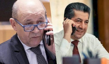Mesrur Barzani ve Fransa Dışişleri Bakanı göçmen krizini görüştü