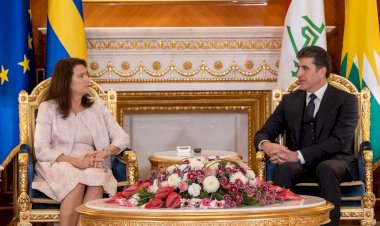 Neçirvan Barzani İsveç Dışişleri Bakanı Ann Linde ile bir araya geldi